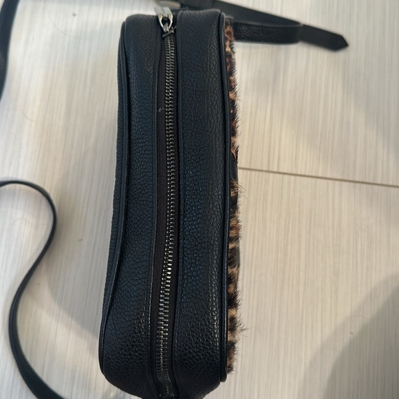 GOLDEN GOOSE Pony Hair Star Bag in Black & Brown Leopard - Picture 12 of 13